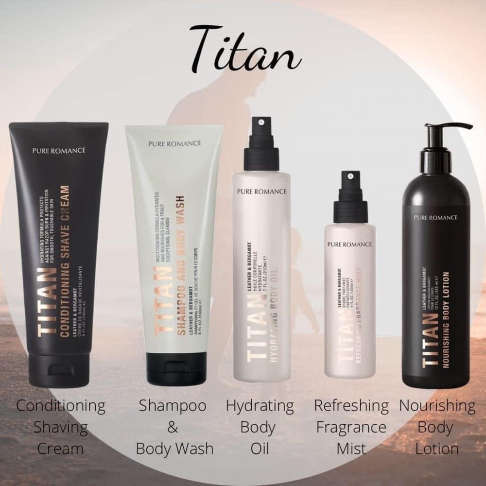 Skin care complete line for men.
